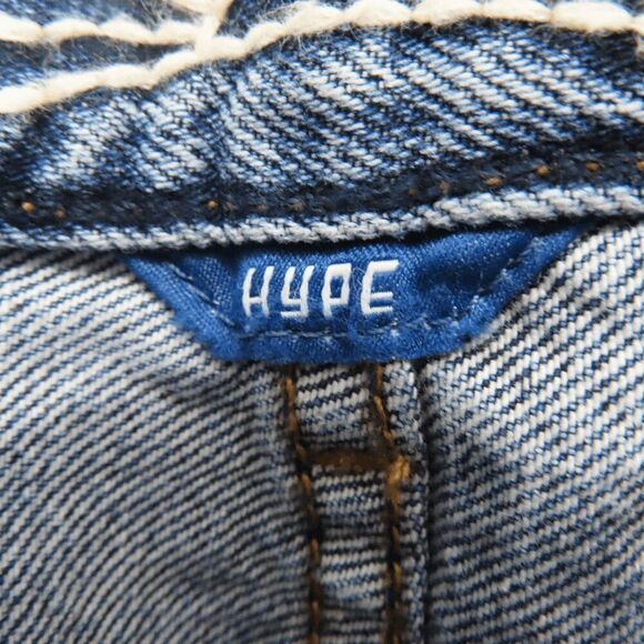 Daily Blue Tempest Cropped Straight Leg Hype Jeans 26 - Picture 8 of 8